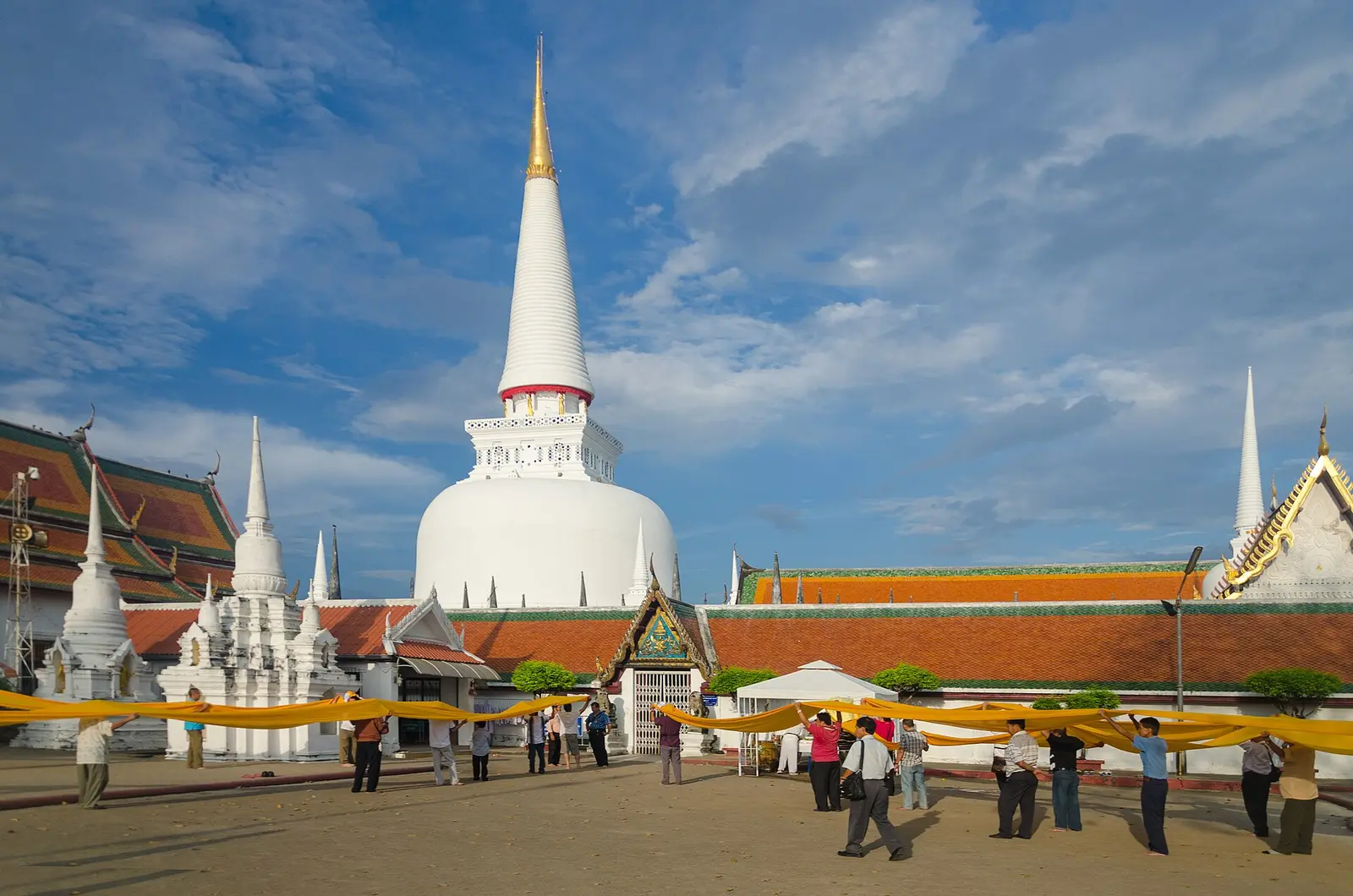 Wat Phra Mahathat Woramahawihan in Nakhon Si Thammarat, Thailand